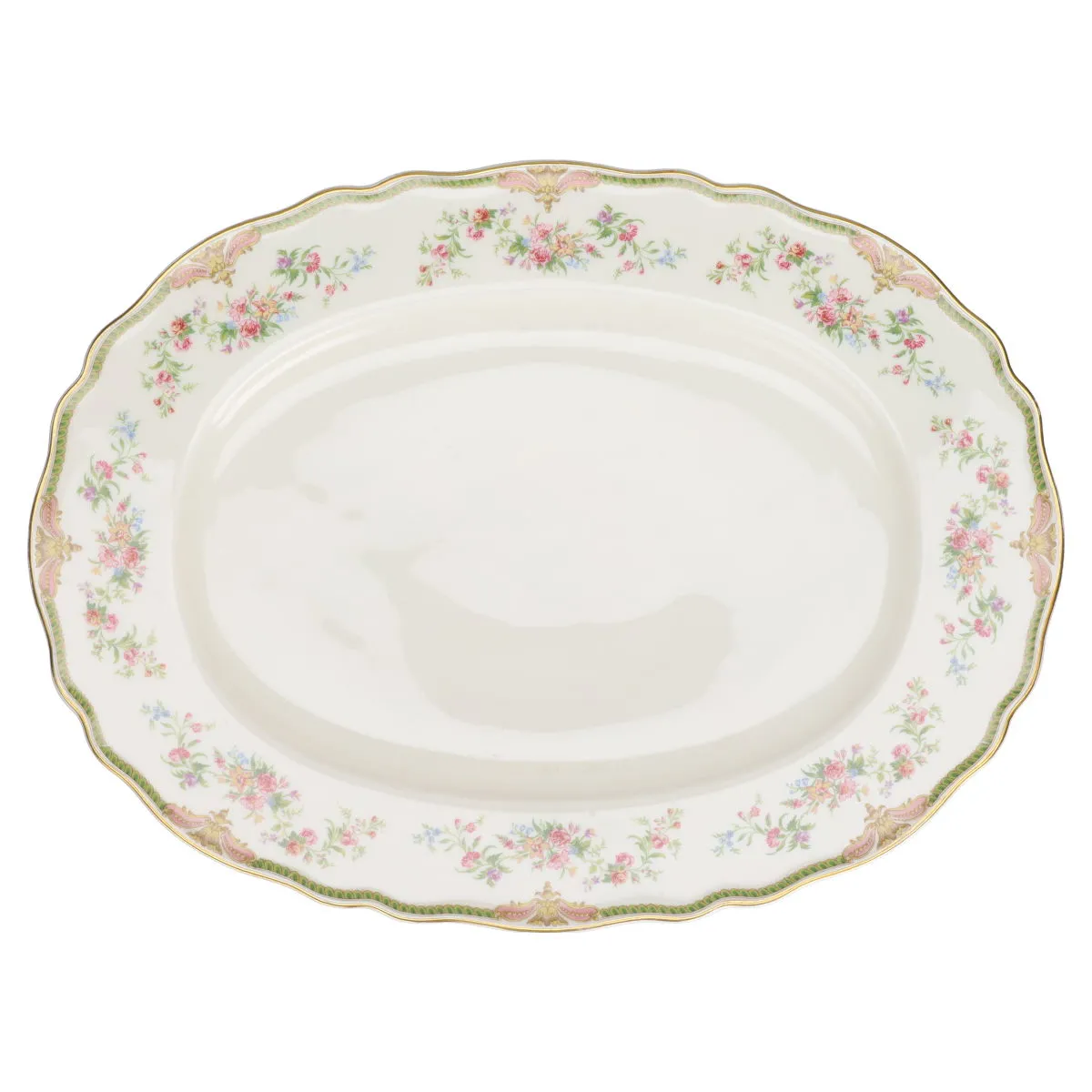 Fleischplatte mittelgroß - Krautheim Astrid Blumenranke 8735