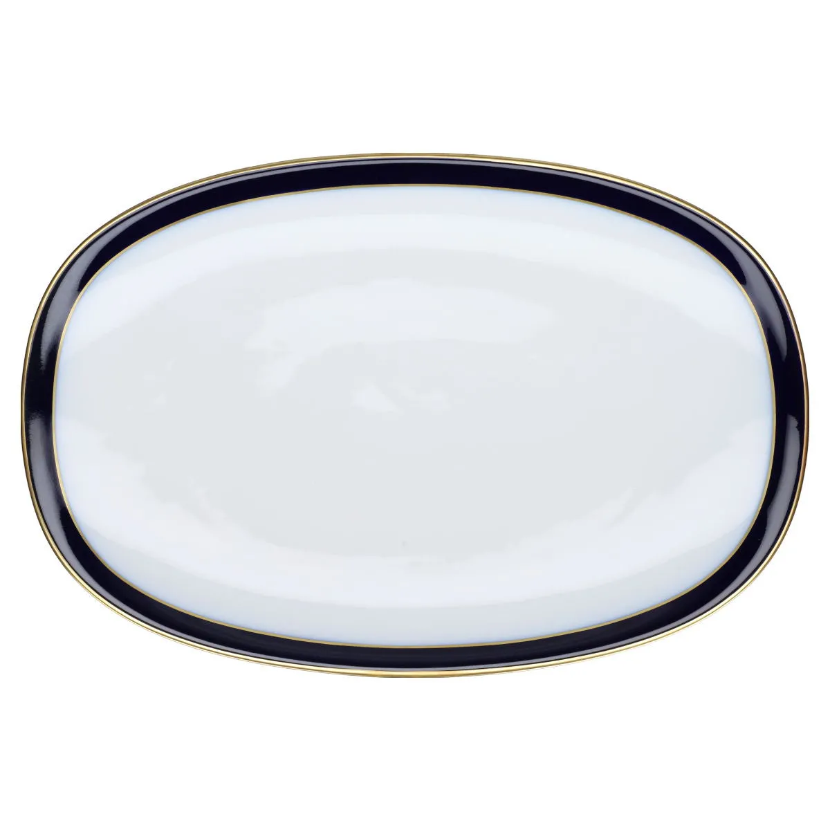 Fleischplatte mittelgroß - Hutschenreuther Olivia Kobalt 31015