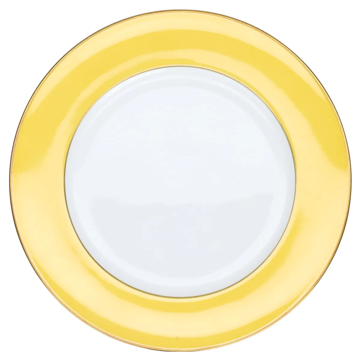 Kuchenteller - Königl. pr. Tettau Victoria Herrenhausen gelb