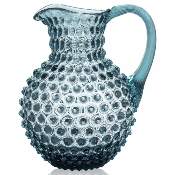 Klimchi Studio Karaffe Hobnail Jug Misty Blue (2000ml)