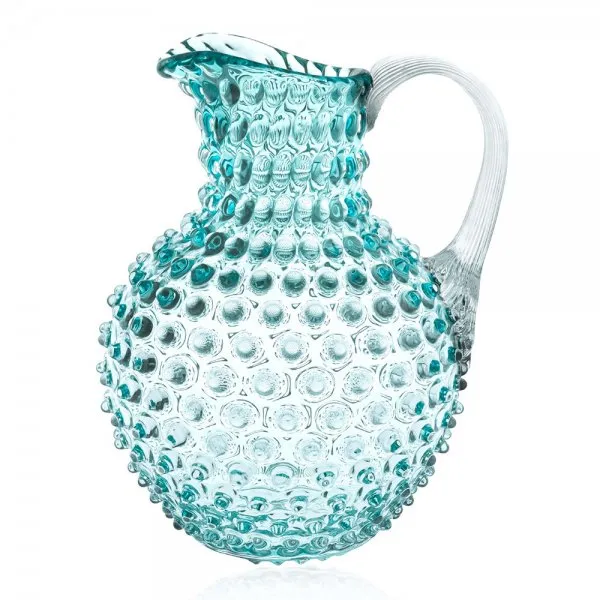 Klimchi Studio Karaffe Hobnail Jug Underlay Aquamarine (1000ml)