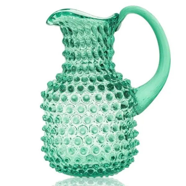 Klimchi Studio Karaffe Hobnail Square Beryl Grün
