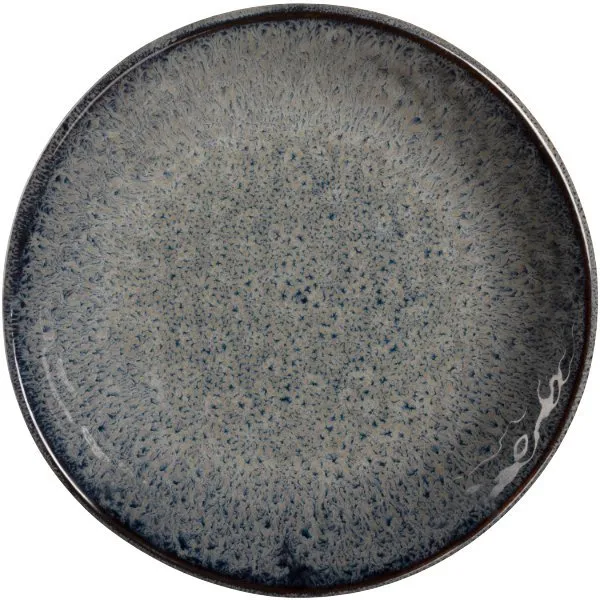 LEONARDO Teller Matera Anthrazit Keramik Rund (16,3cm)