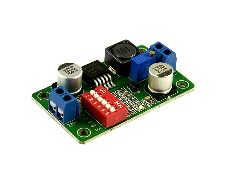 Modul Labornetzteil regelbares Netzgerät 2-33V max 3A DCDC LM2596 Platinenmodul DIP und Klemme