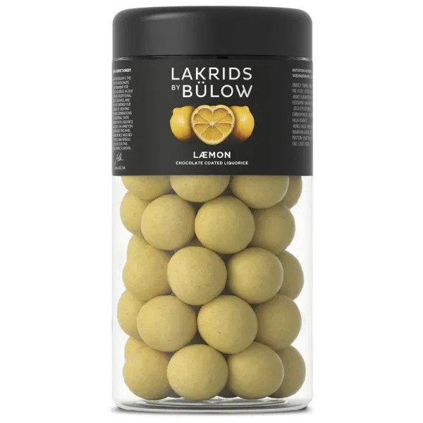 Lakrids by Bülow Lakritz Læmon Zitrone mit weißer Schokolade (295g)