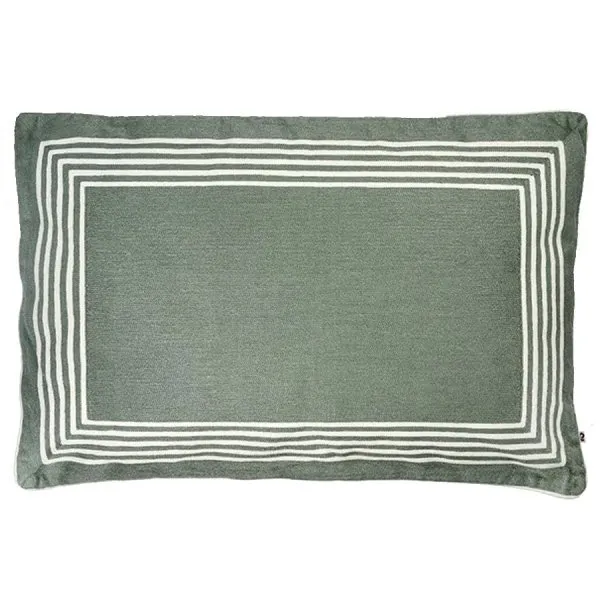 Lambert Kissen Cannes Salbei Weiß