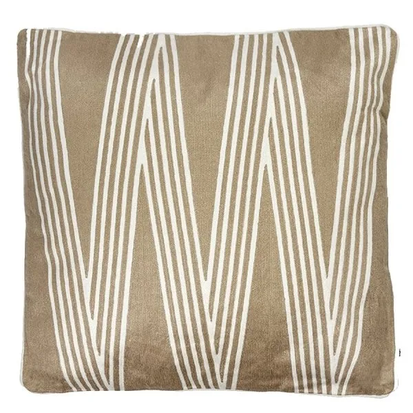 Lambert Kissen Nizza Natur/Weiß (50x50cm)
