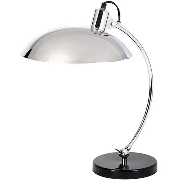Lambert Tischlampe Seattle Nickel Stahl