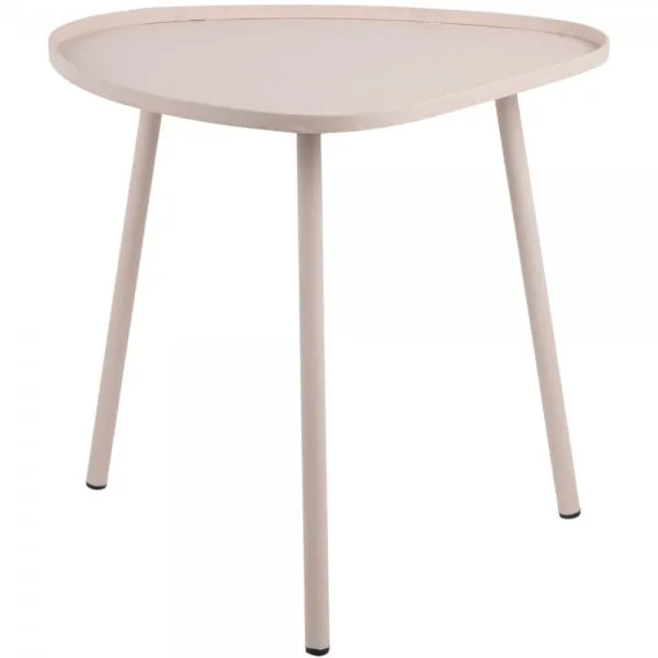 Leitmotiv Beistelltisch Boaz Iron Textured Warm Grey (Large)