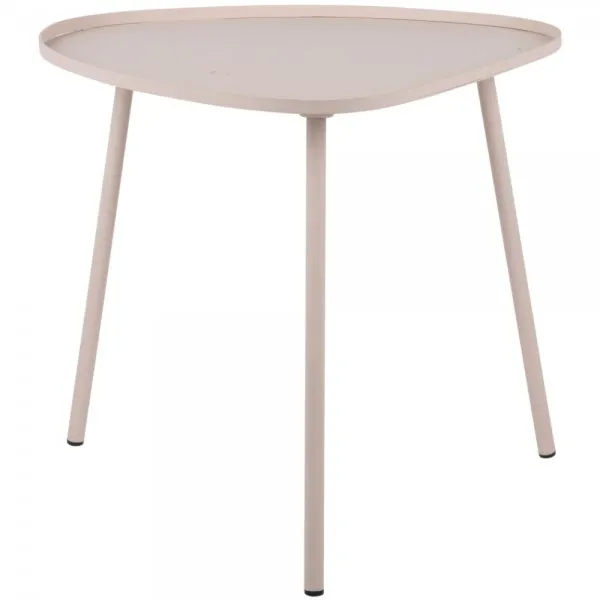 Leitmotiv Beistelltisch Boaz Iron Textured Warm Grey