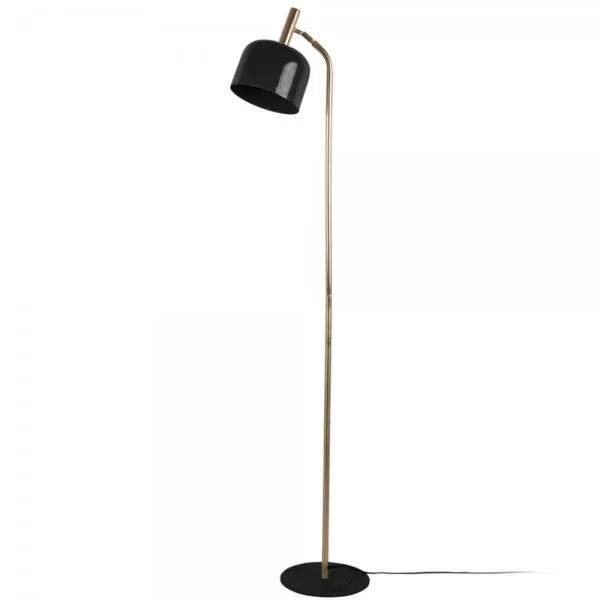 Leitmotiv Stehleuchte Smart Enamel Black (164x26cm)