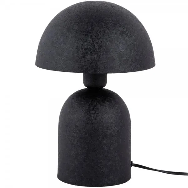 Leitmotiv Tischleuchte Boaz Iron Textured Black (21x29cm)