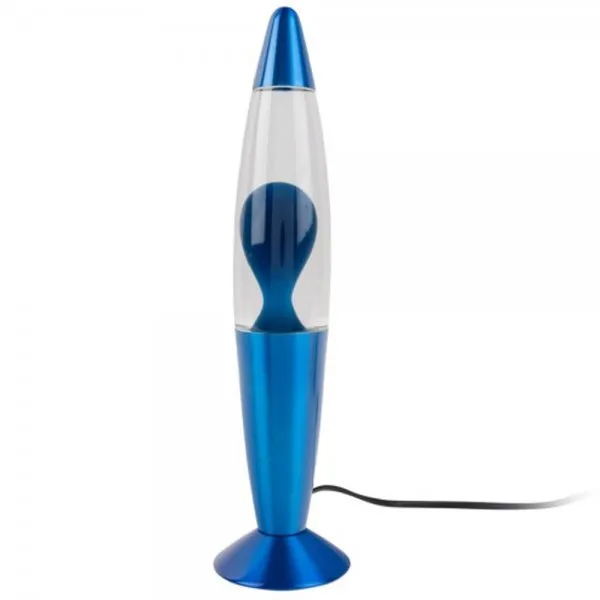 Leitmotiv Tischleuchte Funky Rocket Lava Blau