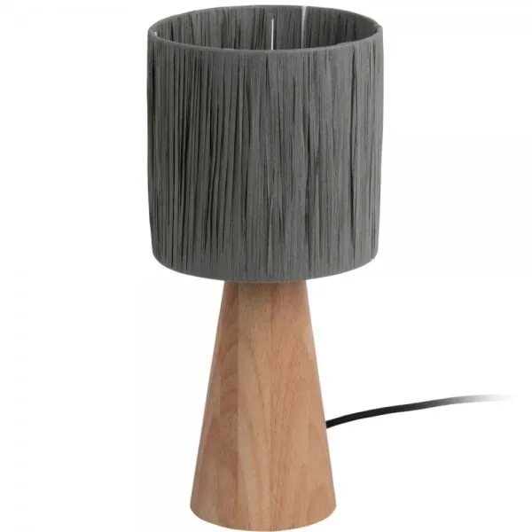 Leitmotiv Tischleuchte Sheer Cone Dark Grey