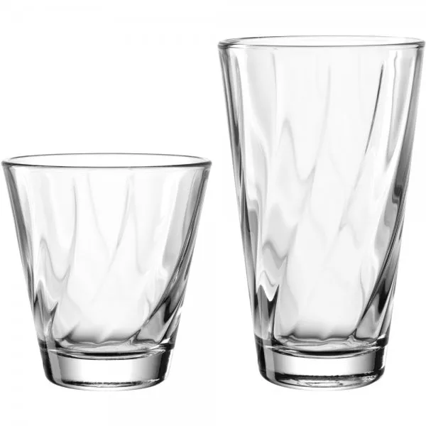 Leonardo Trinkgläser Twist Klar (12-teilig)