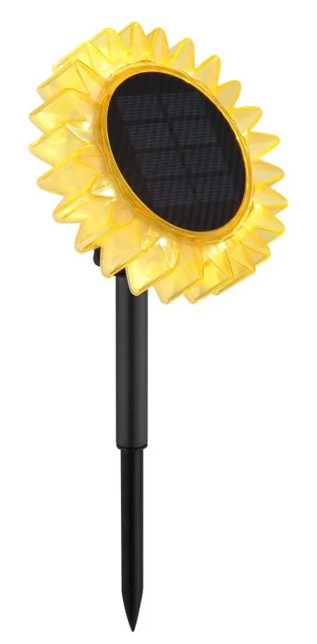 Solarleuchte Sonne mit Erdspitz