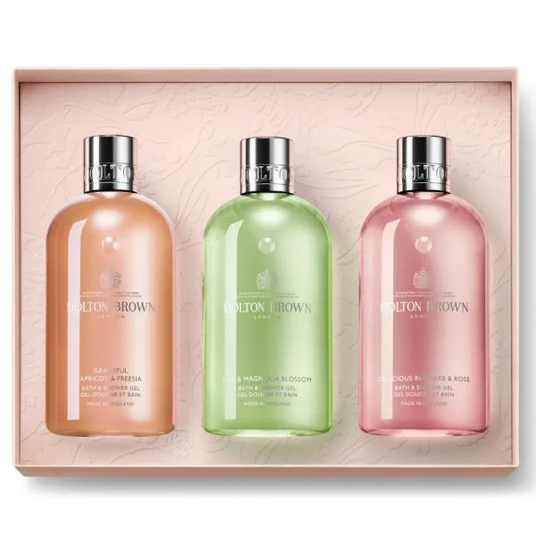 MOLTON BROWN Body Care Geschenkset Floral & Fruity (3-teilig)