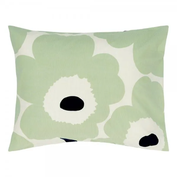 Marimekko Kissenbezug Unikko Offwhite Sage Darkblue (80x80cm)