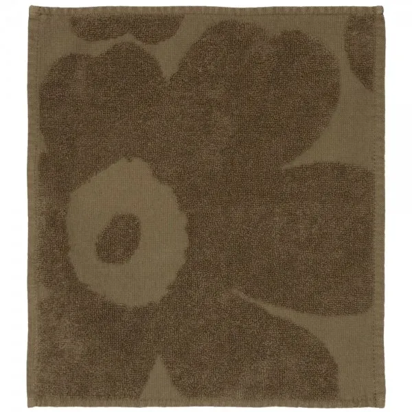Marimekko Mini-Handtuch Unikko Dark Sand