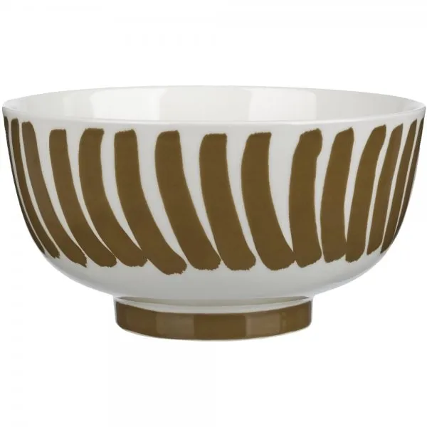 Marimekko Schüssel Hyräily White-Wet Sand (25,1x13,15cm)