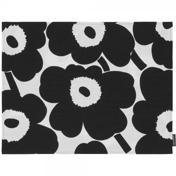Marimekko Tischset Pieni Unikko Acryl White Black (31x42cm)