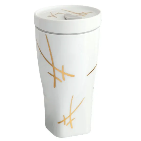Meissen Coffee To Go Becher Nova Swords