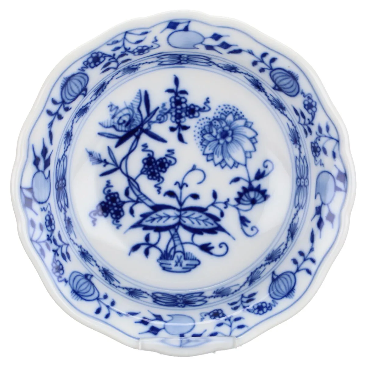 Dessertschale - Meissen Neuer Ausschnitt I.Wahl Zwiebelmuster