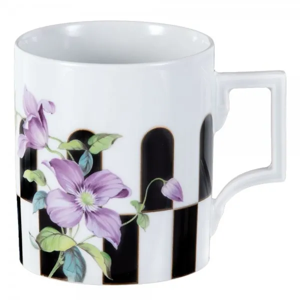 Meissen Henkelbecher Berlin Chess Flowers