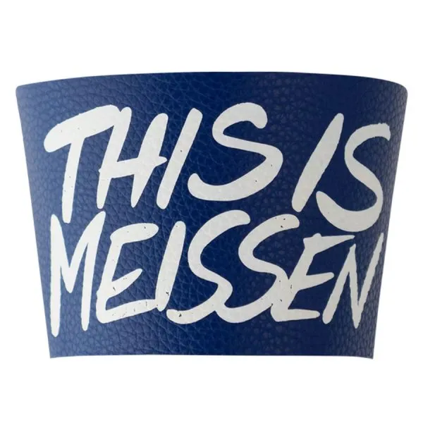 Meissen Manschette für Coffee To Go Becher This is Meissen Blau