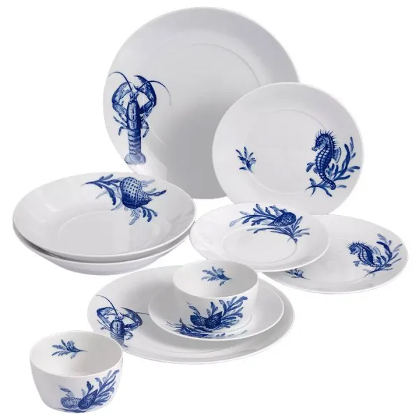 Meissen Starter Set Cosmopolitan Blue Treasures (10-teilig)