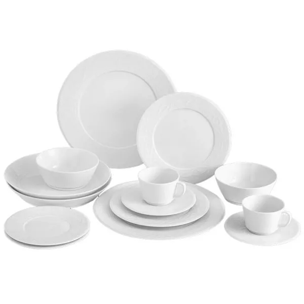 Meissen Starter Set Vitruv Graphic Weiß (14-teilig)