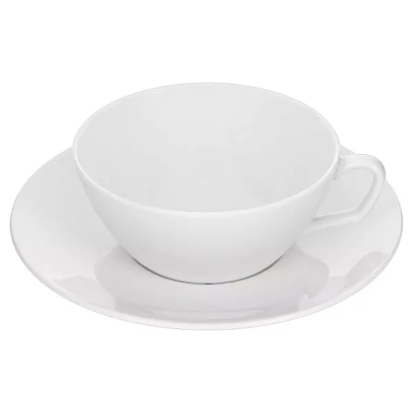 Meissen Teetasse mit Untertasse Blue Orchid Cosmopolitan (2-teilig)