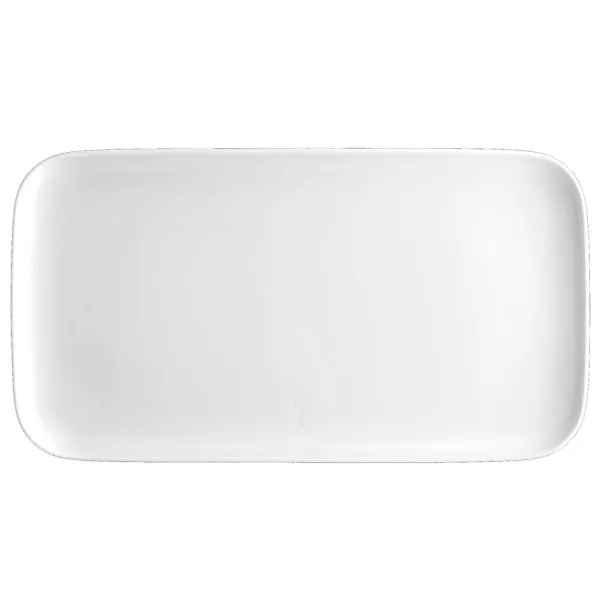Meissen Teller rechteckig Nova Weiß (30x16cm)