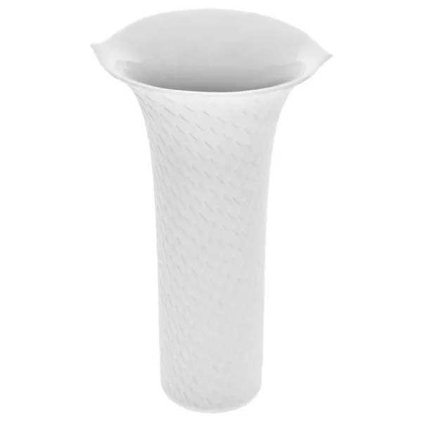 Meissen Vase mit Relief Wellenspiel Biskuit Weiß (19cm)