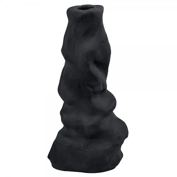 Mette Ditmer Kerzenhalter Arte Piece Liquid Black (Large)
