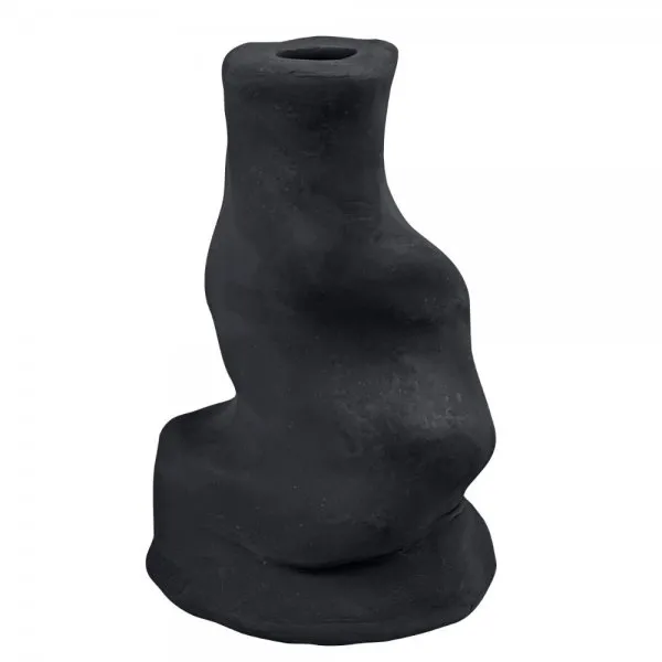 Mette Ditmer Kerzenhalter Arte Piece Liquid Black (Small)