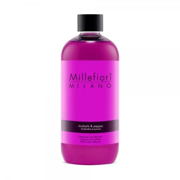 Millefiori Milano Nachfüllflasche Raumduft Rhubarb & Pepper (500ml)
