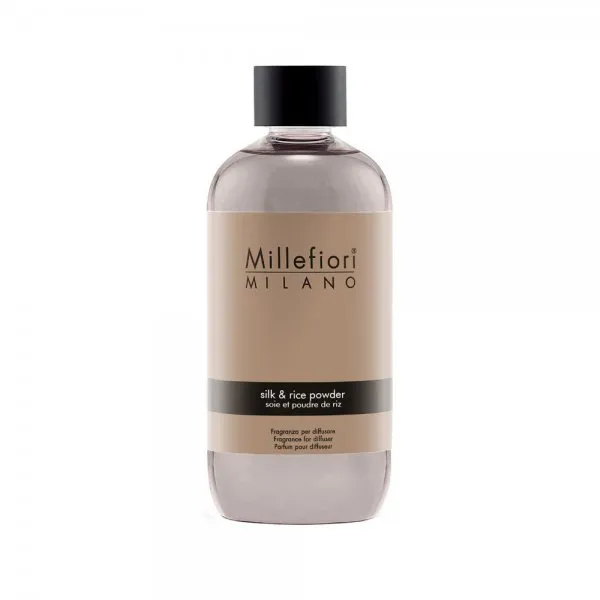 Millefiori Milano Nachfüllflasche Raumduft Silk & Rice Powder (250ml)