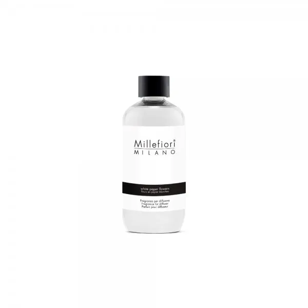 Millefiori Milano Nachfüllflasche Raumduft White Paper Flower (250ml)