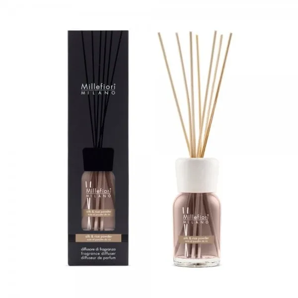 Millefiori Milano Raumduft Diffuser Silk & Rice Powder (250ml)