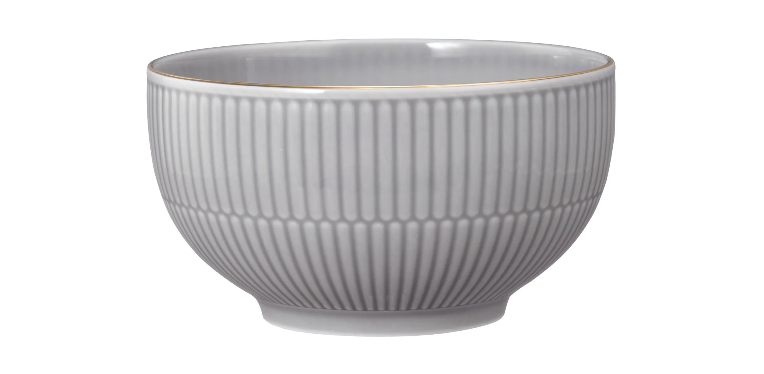 Müslischale Seltmann Weiden Amina Silbergrau Goldrand