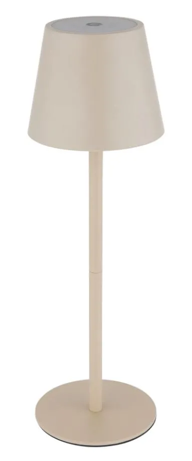 Akku-Tischleuchte Vannie I Sand