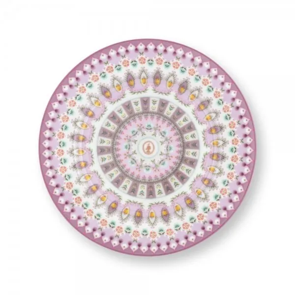 Pip Studio Dessertteller Lily & Lotus Moon Delight Lila (17cm)