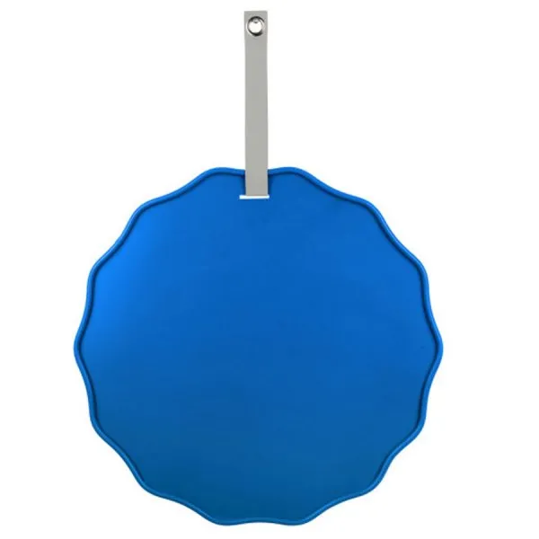 Present Time Memo Board Pinnwand Funky Wave Bright Blue