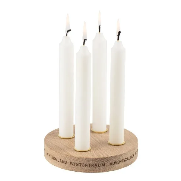 Räder Design Adventskranz Lichtholz Adventszauber (15cm)