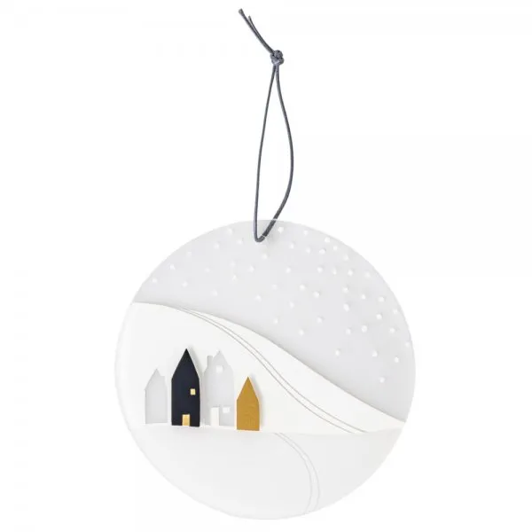 Räder Design Anhänger Schneetag Schneelandschaft