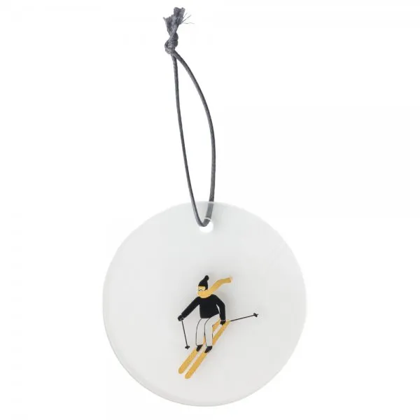 Räder Design Anhänger Schneetag Ski fahren