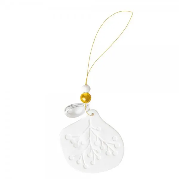 Räder Design Christbaumschmuck Porzellanornament Winterzauber Beerenzweig