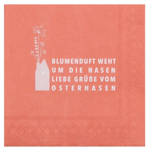Räder Design Cocktailserviette Blumenduft (20-teilig)