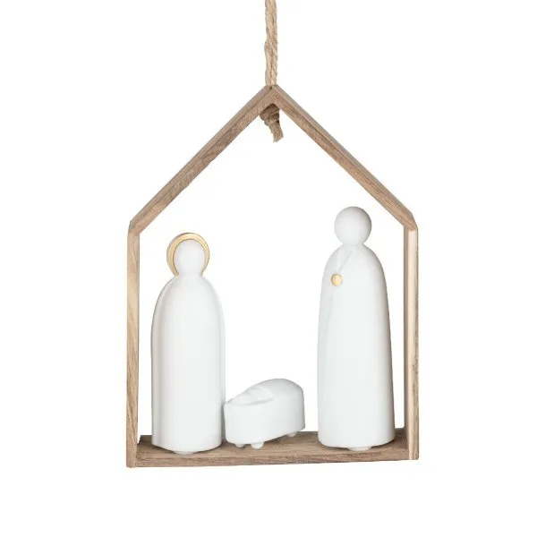 Räder Design Häuschen Krippe